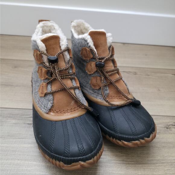 Sorel Out N About Plus Boots Waterproof Duck Boots Women Sz 6 NY1954-052 - Picture 12 of 13